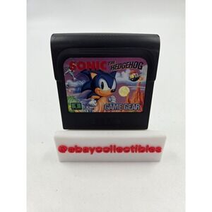 Sonic the Hedgehog 1 Sega Game Gear Cartridge Authentic - Tested